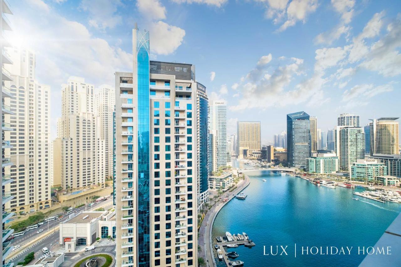 Lux Marina Promenade Penthouse Suite Дубай Экстерьер фото