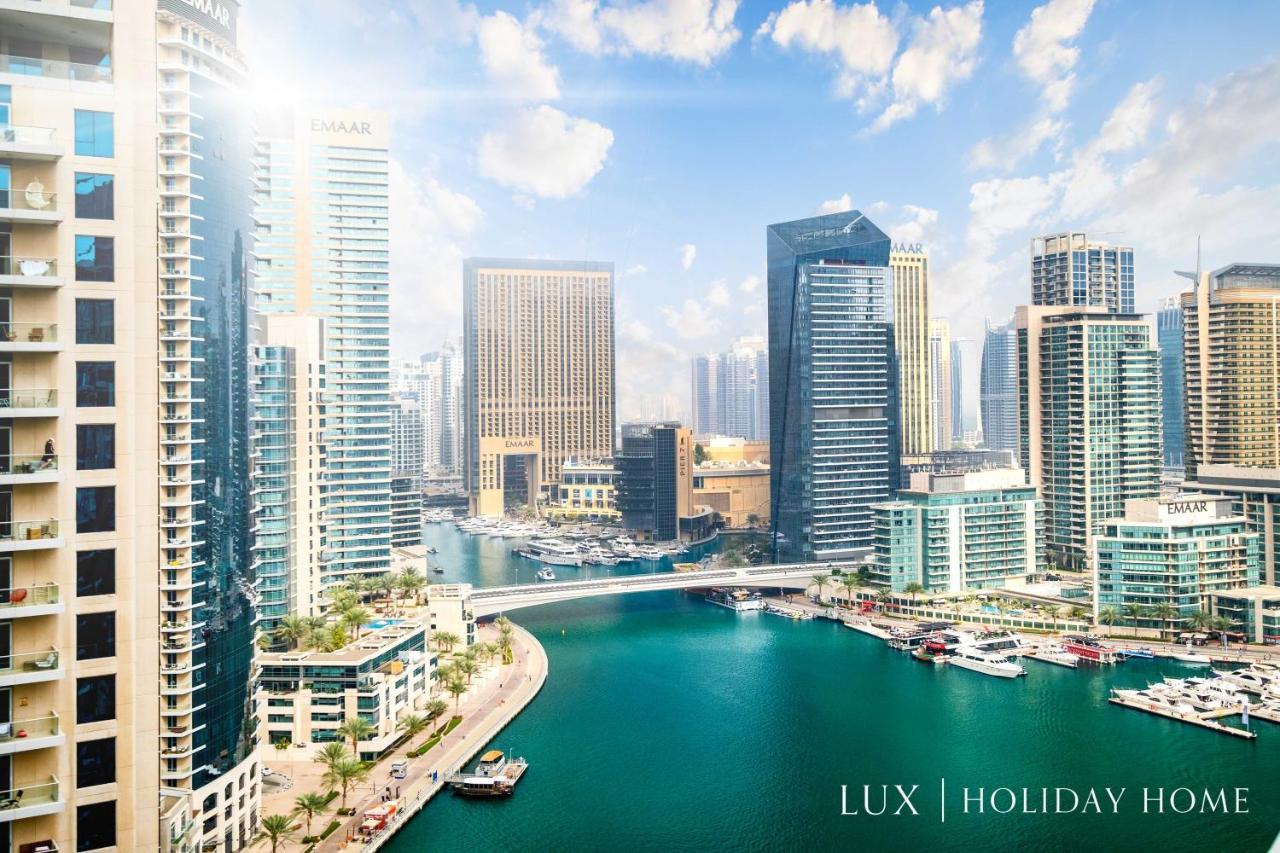Lux Marina Promenade Penthouse Suite Дубай Экстерьер фото