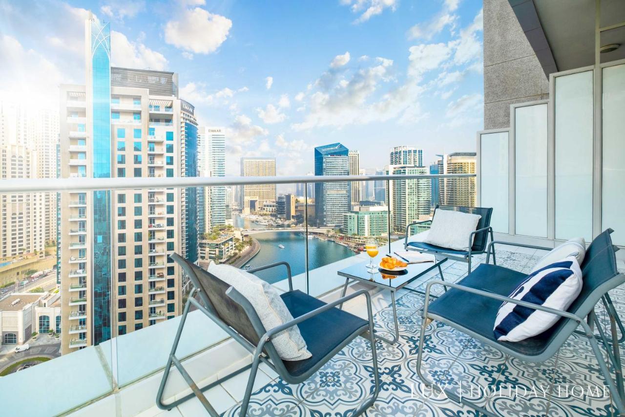 Lux Marina Promenade Penthouse Suite Дубай Экстерьер фото